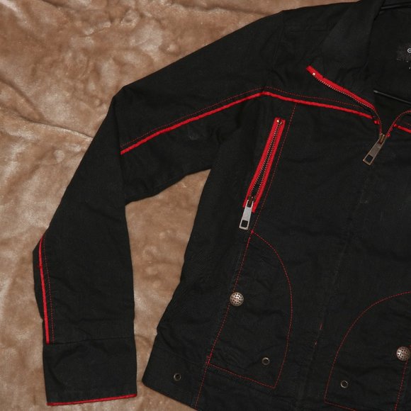 Eckored Ecko Outerwear Zip Up Jacket - Length 21 - Shoulders 13.5 - Arm Pits 15 - Picture 4 of 15